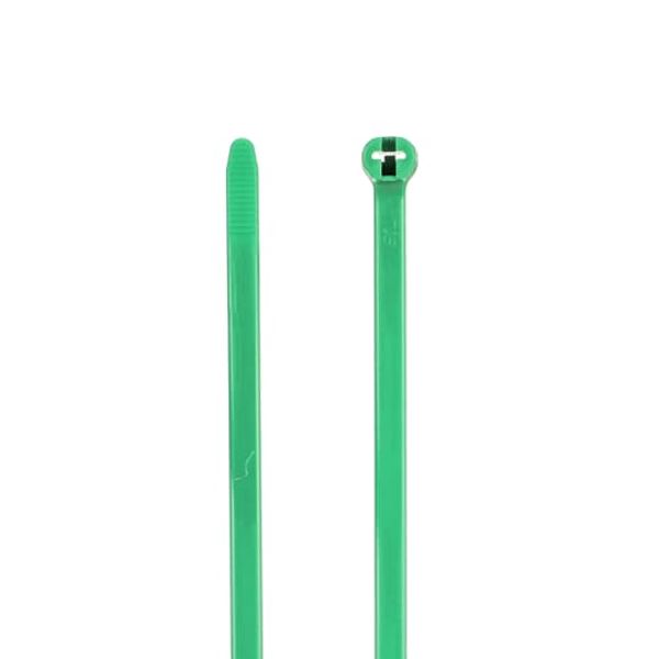 TY27M-5 CABLE TIE 120LB 13IN GREEN NYLON image 3