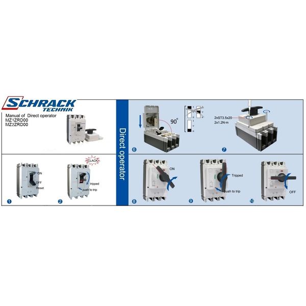 Direct rotary handle (lockable) for MZ2 image 7