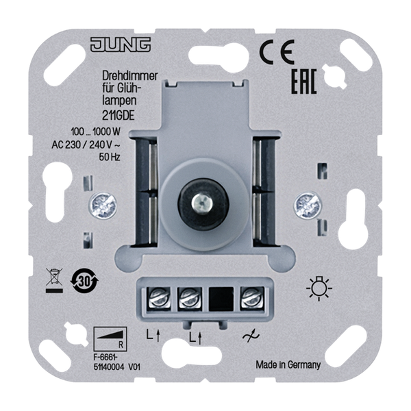 Panel mounted inlet 32A5p6h400V, IP44 image 3