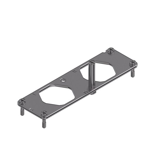 Mounting frame for industrial connector, Series: HighPower, Size: 8, N image 4