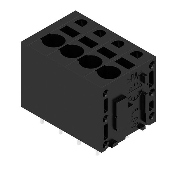 PCB terminal, 5.00 mm, Number of poles: 4, Conductor outlet direction: image 2