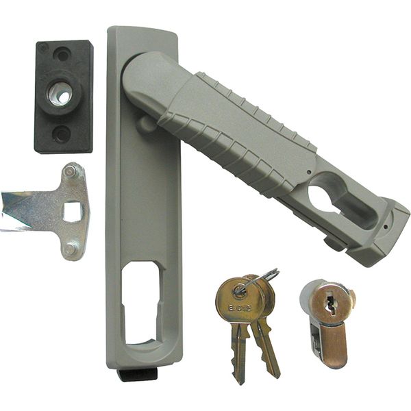 ZH203 combination lock with keys image 1