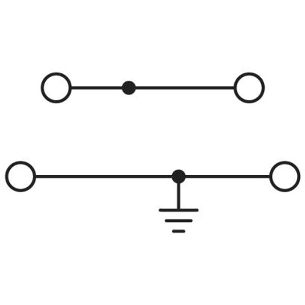 Ground-double-level terminal block STTB 2,5-PE/L image 2