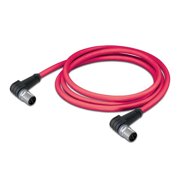sercos cable M12D plug angled M12D plug angled red image 3
