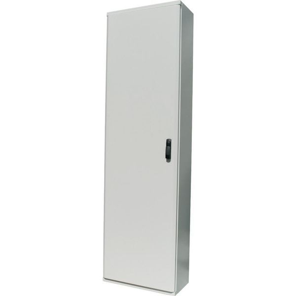 White floor standing distribution board with locking rotary lever, W = 800 mm, H = 1760 mm, D = 300 mm image 3