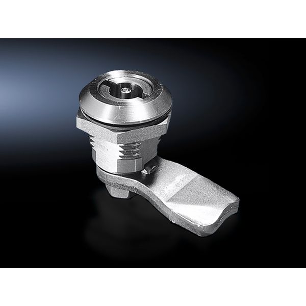 Cam lock, stainless steel with double-bit insert image 2