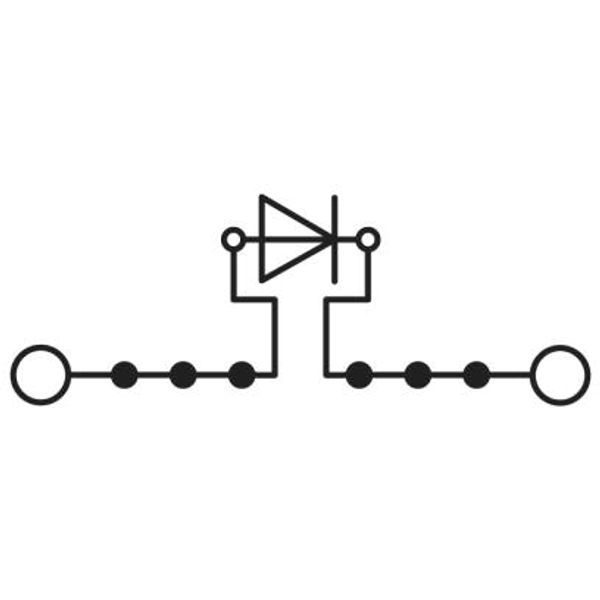 Diode terminal blocks STME 6-DIO/L-R HV image 2