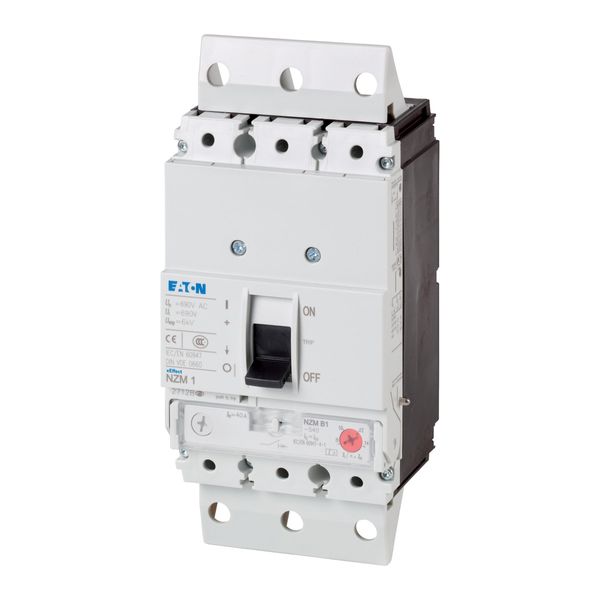 Circuit-breaker, 3p, 50A, plug-in module image 2