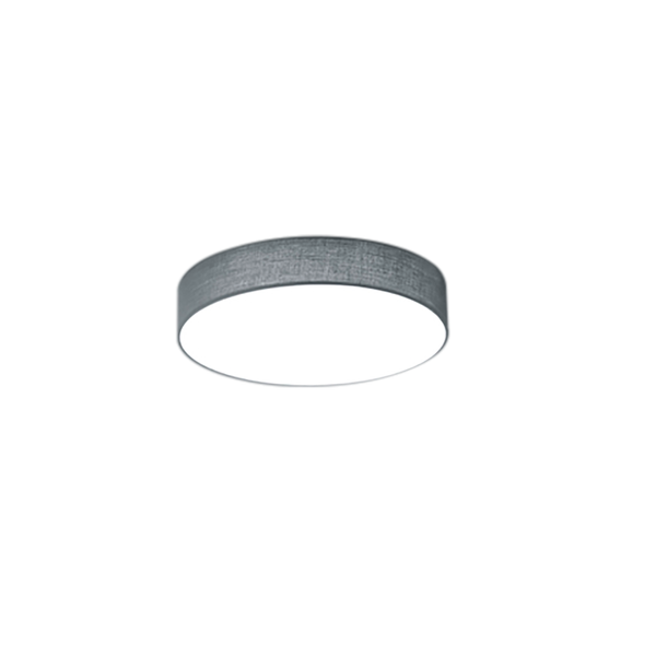 Lugano LED ceiling lamp 30 cm grey image 1