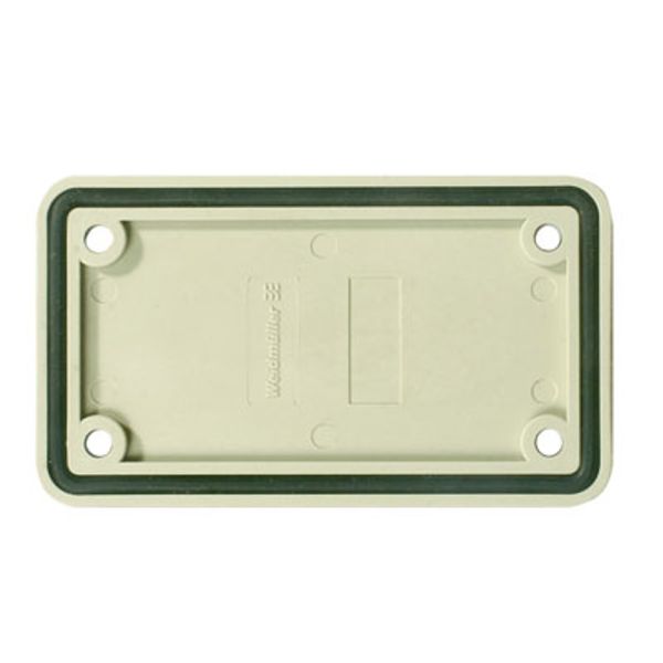 Cover (industrial connector), Plastic, Colour: grey, Size: 3 image 1