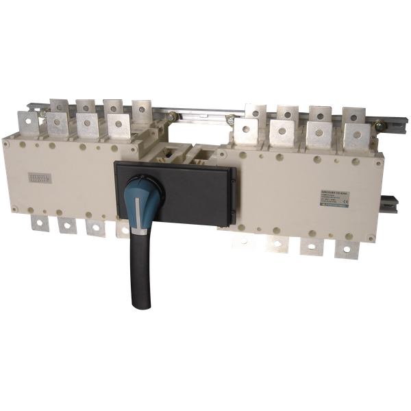 Manually operated transfer switch body SIRCOVER I-0-II 3P 2000A image 2