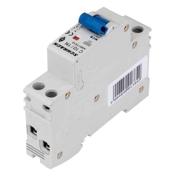 Miniature Circuit Breaker (MCB) AMPARO 6kA, C 10A, 1+N, 1MW image 3