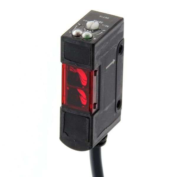Photoelectric sensor, through-beam (receiver only), 7 m, DC, PNP, vert image 1