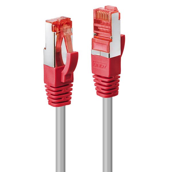 0.3m CrossOver Cat.6 S/FTP Network Cable, Grey RJ45, M/M, 250MHz, Copper, 27AWG image 1