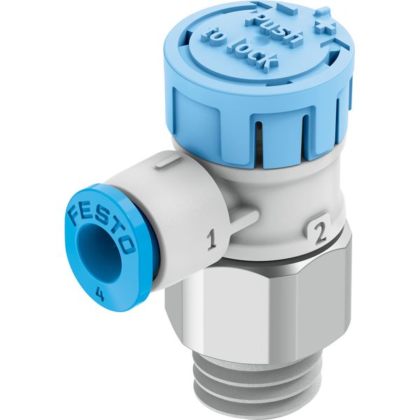 VFOE-LS-T-G18-Q4 One-way flow control valve image 1