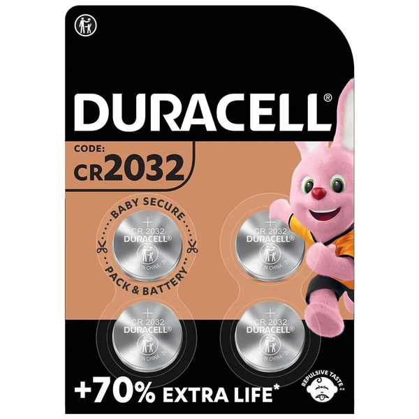 DURACELL Lithium CR2032 BL4 image 1