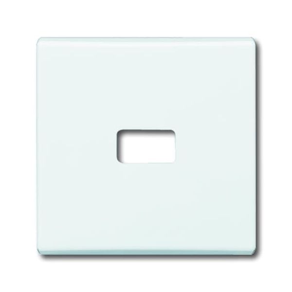 2120-34-500 CoverPlates (partly incl. Insert) carat® Alpine white image 1