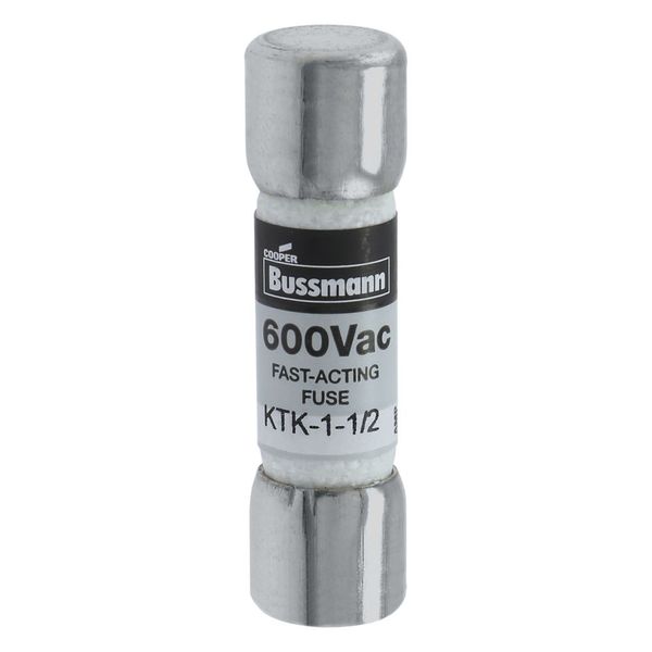 Fuse-link, low voltage, 1.5 A, AC 600 V, 10 x 38 mm, supplemental, UL, CSA, fast-acting image 24