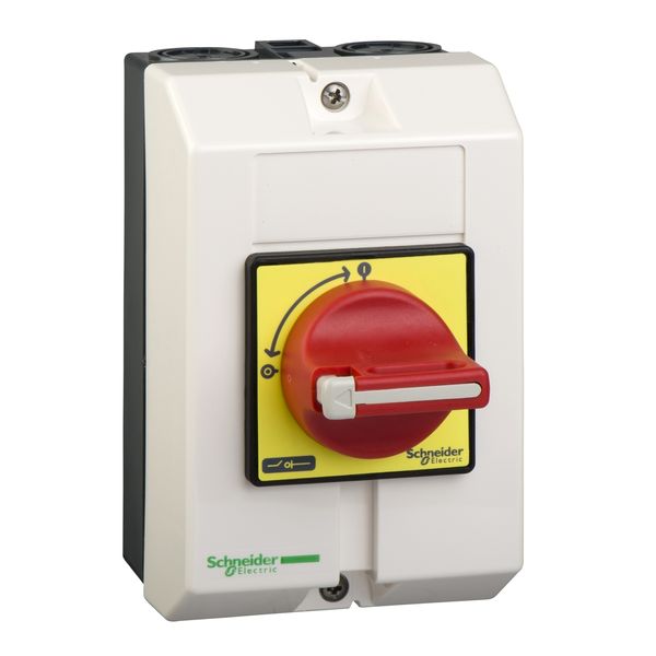 TeSys Vario enclosed, emergency switch disconnector, 10A, IP65 image 3