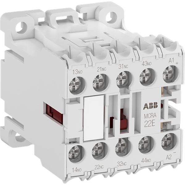 MCRA040ARJ Mini Contactor Relay 4NO 110-115V 50Hz/110-120V 60Hz image 1