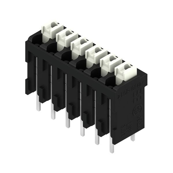 PCB terminal, 3.81 mm, Number of poles: 6, Conductor outlet direction: image 2