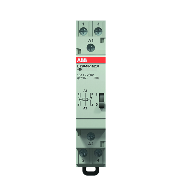 E290-16-11/230-60 Electromechanical latching relay image 1
