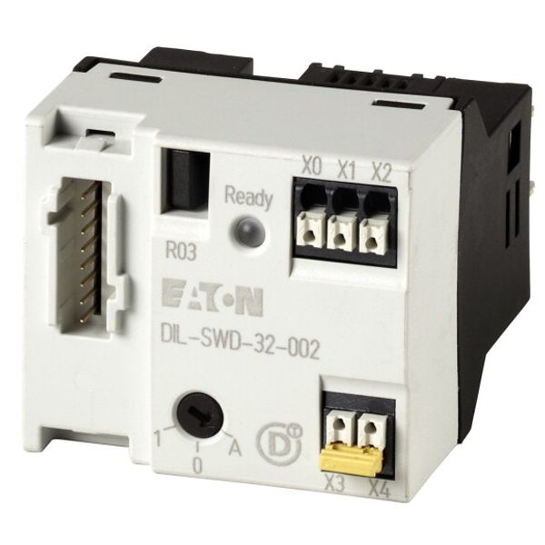 Function element, contactor, SmartWire-DT, DIL/MSC, manual/auto image 1
