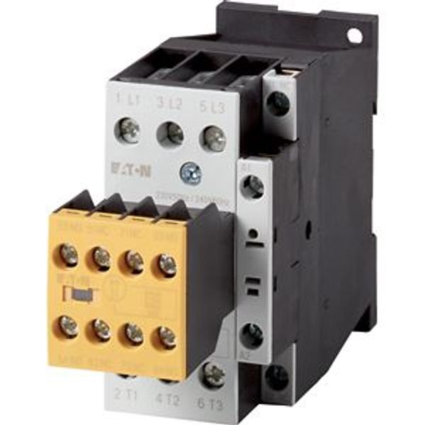 Safety contactor, 380 V 400 V: 15 kW, 2 N/O, 3 NC, 230 V 50 Hz, 240 V 60 Hz, AC operation, Screw terminals, with mirror contact. image 5