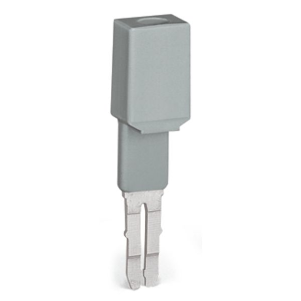 Test plug adapter 8.3 mm wide for 4 mm Ø test plugs gray image 2
