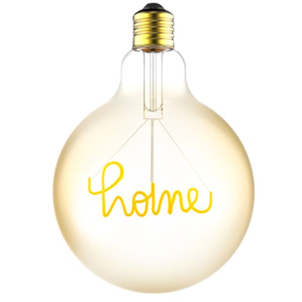LED Filament Bulb - Globe G125 E27 4.5W 250lm 1800K 330°  - Dimmable - Home image 1