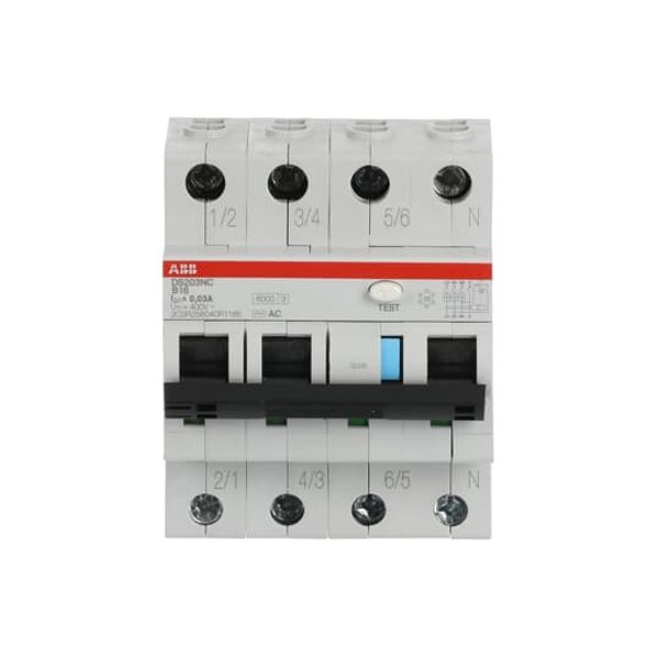 DS203NC B16 AC30 Residual Current Circuit Breaker with Overcurrent Protection image 7