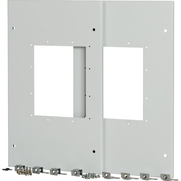 Front cover, 2x IZMX16, fixed mounted design, W=800mm image 4