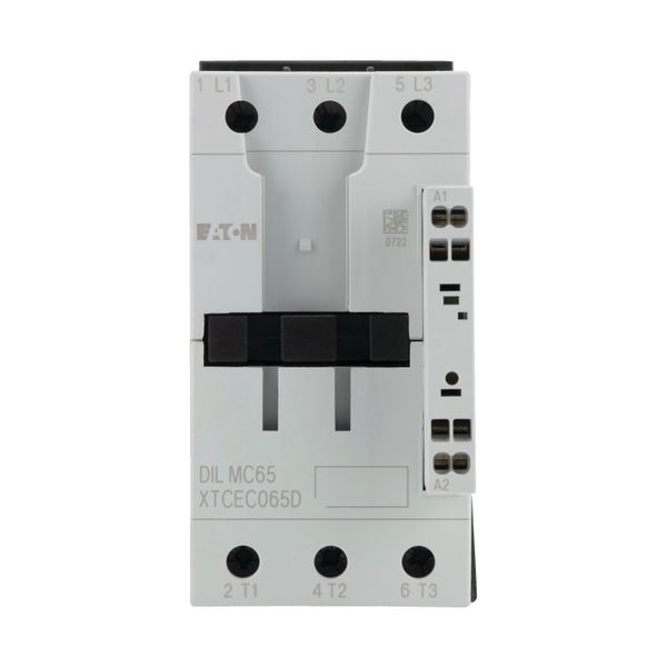 Contactor, 3 pole, 380 V 400 V 30 kW, 230 V 50 Hz, 240 V 60 Hz, AC operation, Spring-loaded terminals image 13