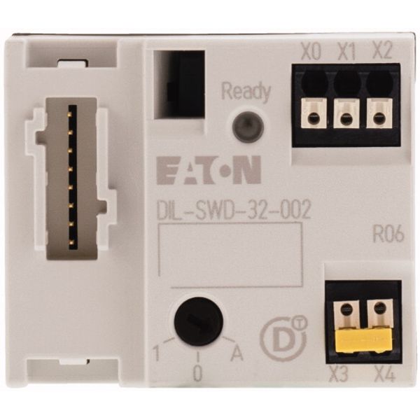 Function element, contactor, SmartWire-DT, DIL/MSC, manual/auto image 2