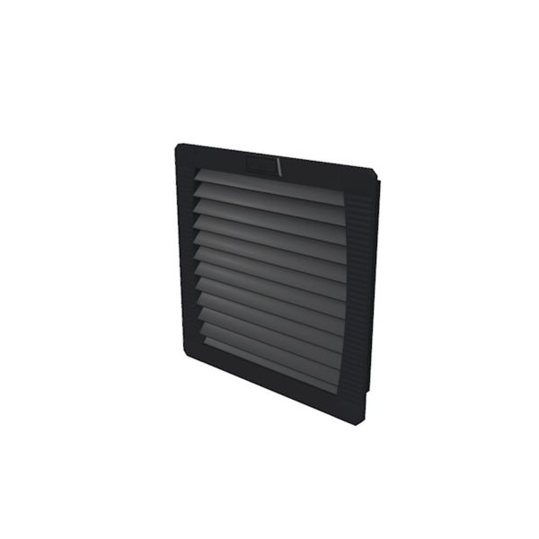 Exhaust filter (cabinet), IP54, black, EMC version: EN 61000-3-2,-3, E image 1