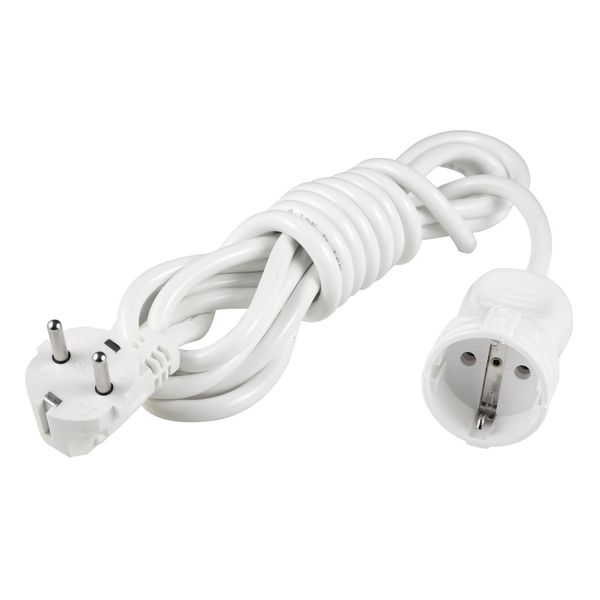 Accessories White Earthed Extention Cable 10 meter image 1