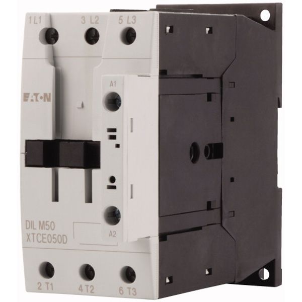 Contactor, 3 pole, 380 V 400 V 22 kW, 110 V 50/60 Hz, AC operation, Screw terminals image 3