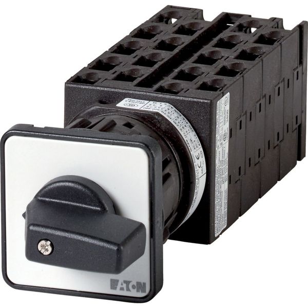 Step switches, T0, 20 A, centre mounting, 9 contact unit(s), Contacts: 18, 30 °, maintained, Without 0 (Off) position, 1-9, Design number 15294 image 2