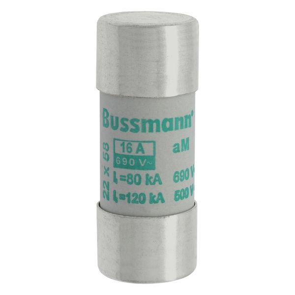 Fuse-link, LV, 16 A, AC 690 V, 22 x 58 mm, aM, IEC image 17