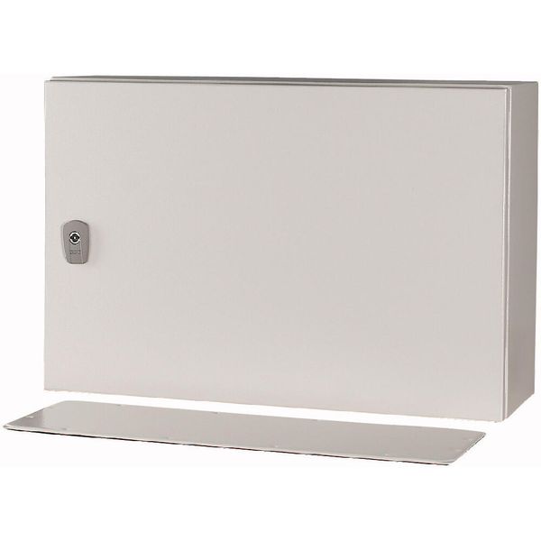 Wall enclosure with mounting plate, HxWxD=400x600x200mm image 13