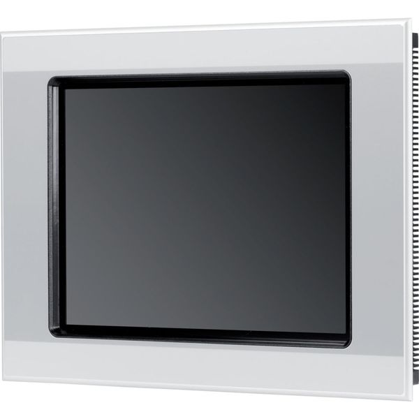 Single touch display, 12-inch display, 24 VDC, 800 x 600 px, 2x Ethernet, 1x RS232, 1x RS485, 1x CAN, 1x DP, PLC function can be fitted by user image 13