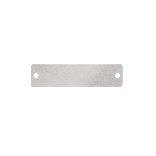 Device marking, 60 mm, Anodized aluminium, silver image 1