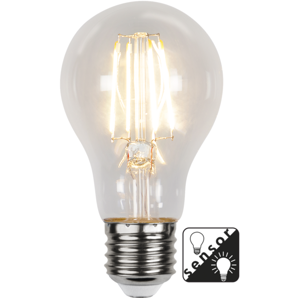 LED Lamp E27 A60 Sensor clear image 1