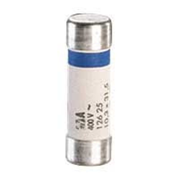 HRC cartridge fuse - cylindrical type gG 10 x 38 - 2 A - with indicator image 1