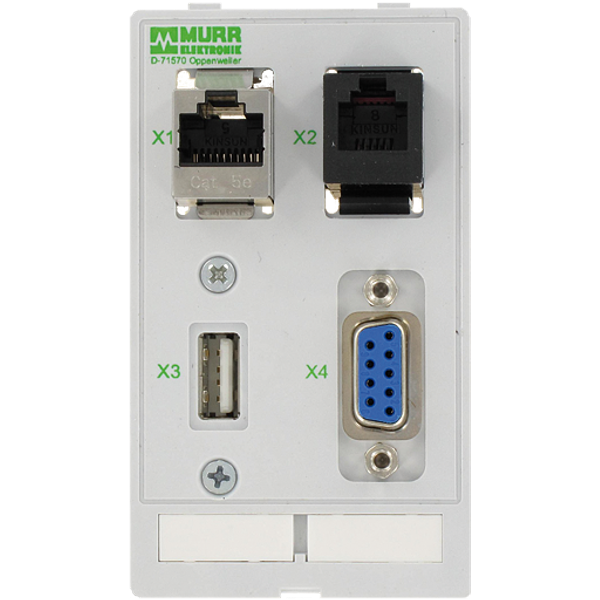 MODLINK  DATA  INSERT 1×SUB-D9 fem./fem. + 1×RJ45 + 1×RJ12 + 1xUSB image 1