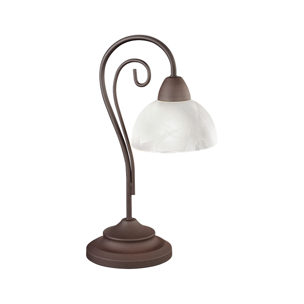 Country table lamp E14 rustic image 1