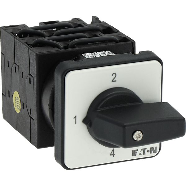 Step switches, T0, 20 A, flush mounting, 4 contact unit(s), Contacts: 8, 90 °, maintained, Without 0 (Off) position, 1-4, Design number 15056 image 33