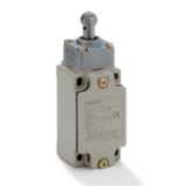 Limit switch, D4B, M20, 1NC/1NO (snap-action), top roller plunger image 3