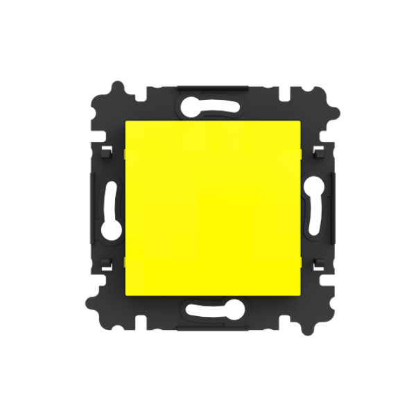 3902H-A00001 64W Cable Outlet / Blank Plate / Adapter Ring Blind plate None yellow - Levit image 1