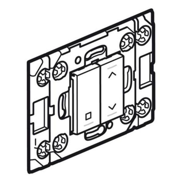 Arteor™ - Wireless batteryless shutter control - Soft Alu image 1